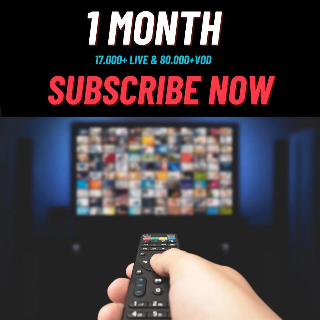 1 MONTH SUBSCRIPTION