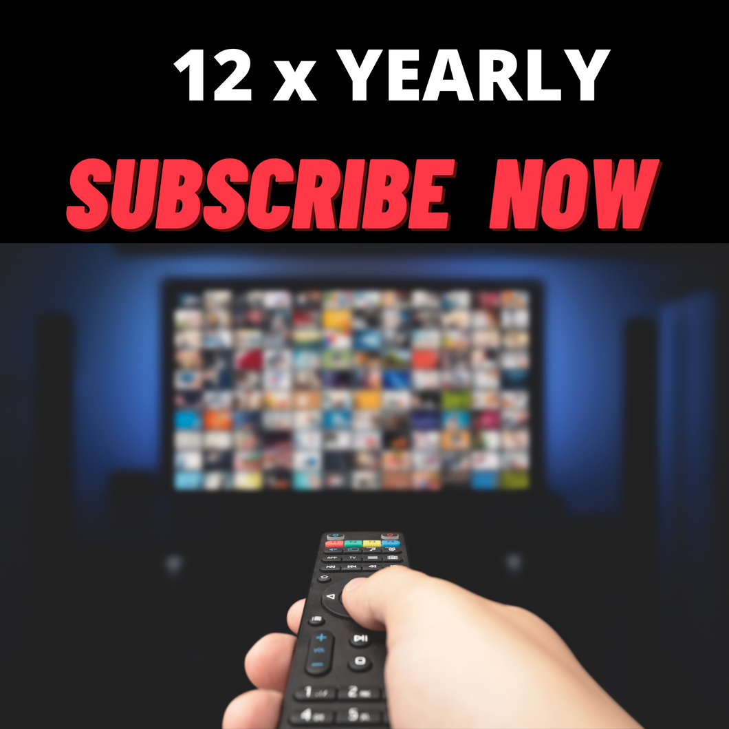 12 x YEARLY SUBSCRIPTIONS-CREDITS