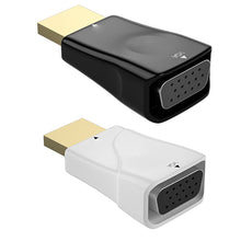 Load image into Gallery viewer, HDMI-Compatible to VGA Adapter HD 1080P VGA Output Converter Connector
