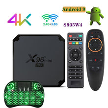 Load image into Gallery viewer, 4K Android TV Box X96 MINI Amlogic
