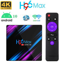 Load image into Gallery viewer, 4K H96 MAX Smart TV Box Android 10 Set Top Box
